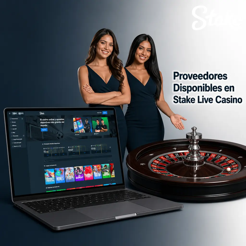 Proveedores de casino en vivo de Stake: Evolution, Pragmatic Play Live y Ezugi, con crupieres en español y mesas certificadas.